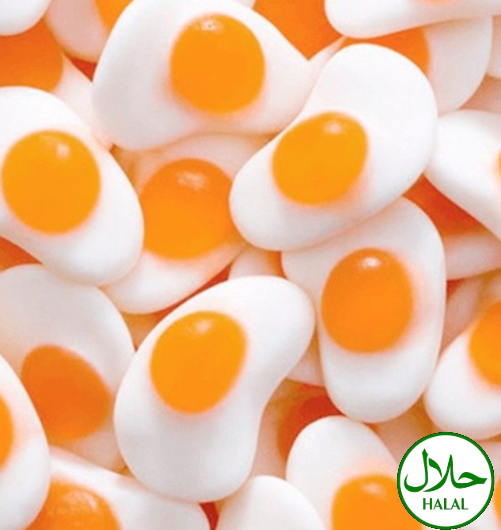 Oeufs au plat lisse